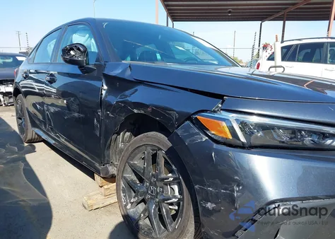 2023 Honda Civic Sport из США, поврежденный, VIN 2HGFE2F59PH544644